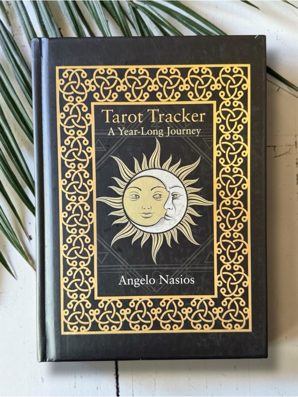 Tarot Tracker A Year-Long Journey Angelo Nasios Hardcover Tarot Journal